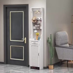 Shoe Cabinet Small Household Mini Cloakroom Shoe Rack Living Room With Drawer Clothes Rack Storage Shoe Cabinet