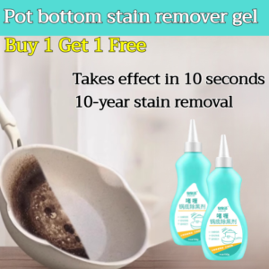 [Buy 1 get 1 free] Cookware pot bottom black stain removal gel pot bottom black stain removal gel black scale cleaner descaling agent pot bottom kitchen gadgetss