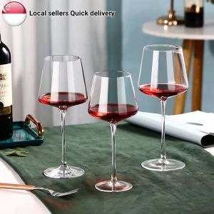 Red wine glasses lead-free glass Burgundy red wine glasses 2pcs tall glasses foreign wine glasses
