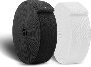Elastic Sewing Bands Stretchable Polyester Material Knitting Accessories Strong Straps for Clothes Pants