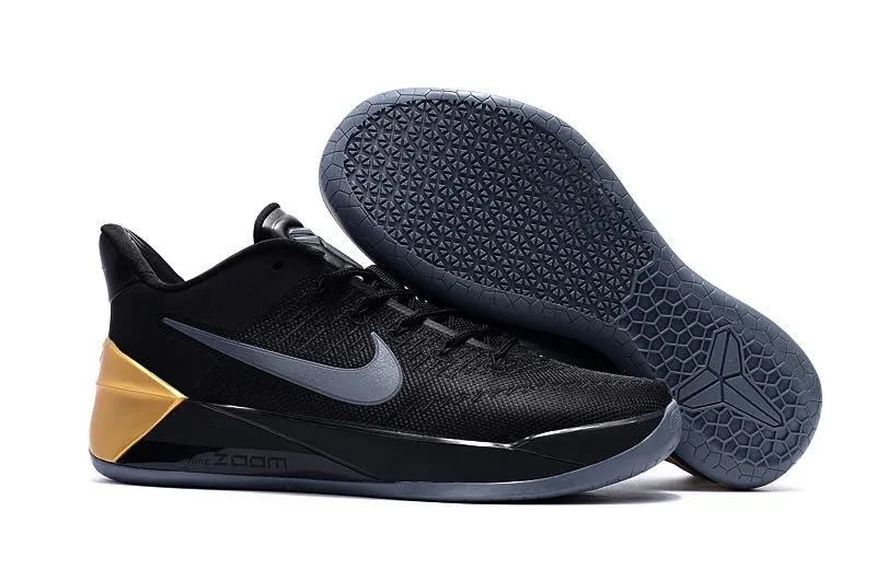 Black and clearance gold kobe ad