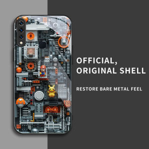 สำหรับ Vivo iQOO Z5x และ Vivo T1X 5G เคสศัพท์ป้องกันการตกที่มีบล็อกสร้างสรรค์และบุคลิกภาพทันสมัย