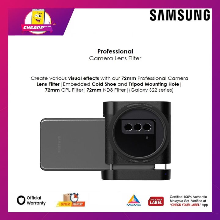 Professional Camera Lens Filter (Galaxy S22 series) Lazada