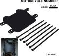 JFG Racing Front Number Plate for Surron,Dirt Bike Plate ABS Plastic Replacement for Sur Ron Light Bee X and S/X160/X260/Talaria Sting R/MX3/MX4/Pro SS. 
