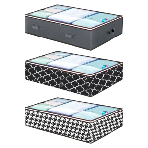 Multipurpose Quilt Storage Organizers Bag Portable for Bedding and Seasonal Clothes with Sturdy Materials Construction