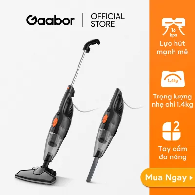 Máy hút bụi cầm tay tháo lắp 2in1 Gaabor GVCW-M15AS lực hút 16000PA siêu mạnh chổi quét 90 độ hút bụi gia đình - Bảo hành 12 tháng 1 đổi 1