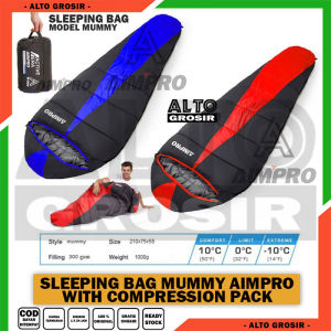 Sleeping Bag Mummy Aimpro Active Era & Bahan Dacron 8oz