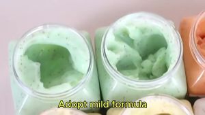 SADOER 350ml 6 Flavors Body Scrub Cream Exfoliating for Face and Body Daily Smooth Skin Care Routine