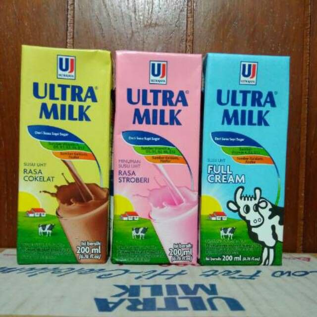 Ultrajaya Susu Ultramilk All Varian 200 mL