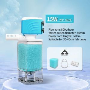 XINXIU Vertical fish tank filter circulation system 5 in 1 fish tank filter pump water fish toilet silent