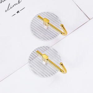 1-3Pcs Self-adhesive Acrylic Wall Hooks Bathroom Hooks for Hanging Key Bag Hat Towel Holders Waterproof Hook Home Accessories