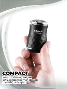 SONAR SN-049 Shaver Mini Pencukur/Alat Cukur Bulu Jenggot Kumis atau Rambut Halus