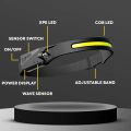 Everlyte Headlamp Rechargeable 3PCS, 230 °   Wide Beam Head Lamps LED with Motion Sensor for s, Mechanic Headlamp, Weatherproof, Lightweight Head Lights Flashlight for Hard Hat, Camping, Running. 