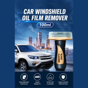 Car Windshield Oil Film Remover 100ml Glass Cleaner Polish Pembersih Kaca Kereta Buang Kesan Minyak Degil Mudah Guna