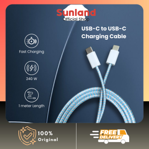WINUP Charging Cable Kabel Data USB-C to USB-C CBL8 Super Fast Charging Panjang 1 Meter 240W