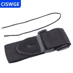 [COD] CISWGE 68cm-124cm Universal Guitar Strap Adjustable Nylon Guitar Belt with PU Leather