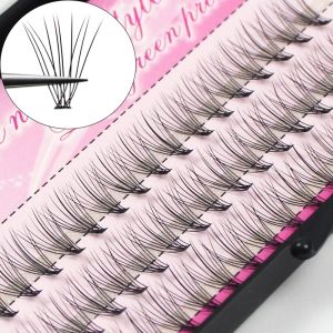 60pcs Individual Cluster Eye Lashes Professional Makeup Grafting Fake False Eyelashes