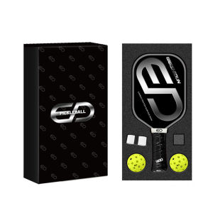 WEISHIDUN T700 Carbon Fiber Pickleball Paddle Hot/Cold Pressed Technology - 230g Complete Gift Set with 2 Balls Overgrip & Case