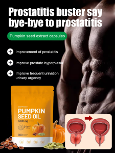 Pumpkin  oil softgels Mens health Prostate care Natural formula High concentration pumpkin  extract Plant sterol antioxidant