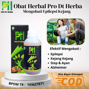Obat Epilepsi Anak dan Dewasa  Untuk Atasi Step Ayan Hilang Kesadaran Alzheimer Sakalor Paling Ampuh PRO DT HERBA 300ML