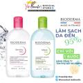 Nước tẩy trang Bioderma cho da dầu mụn, nhạy cảm - Bioderma Sensibio + Sebium H2O 500ml. 