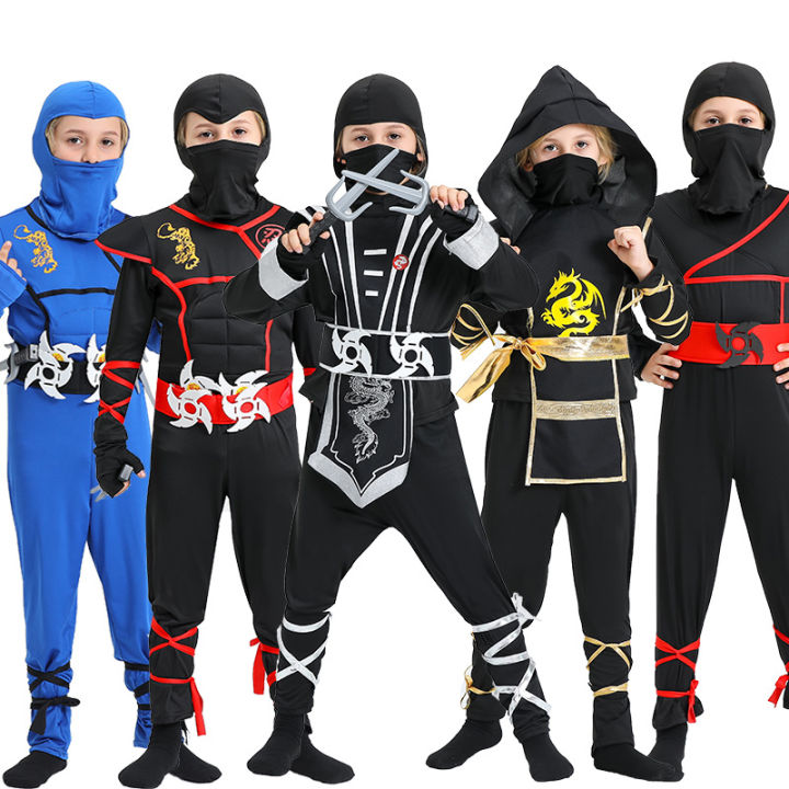 Muscle Ninja Costume for Kids, ninja Hallween Costume for Kids Boys ...