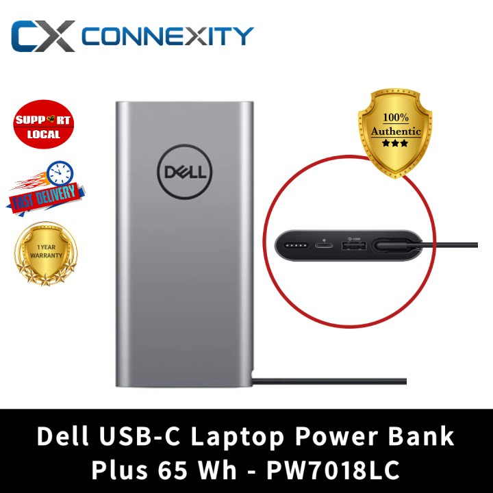 Dell USBC Laptop Power Bank Plus 65 Wh PW7018LC 450AHBO Dell USB C