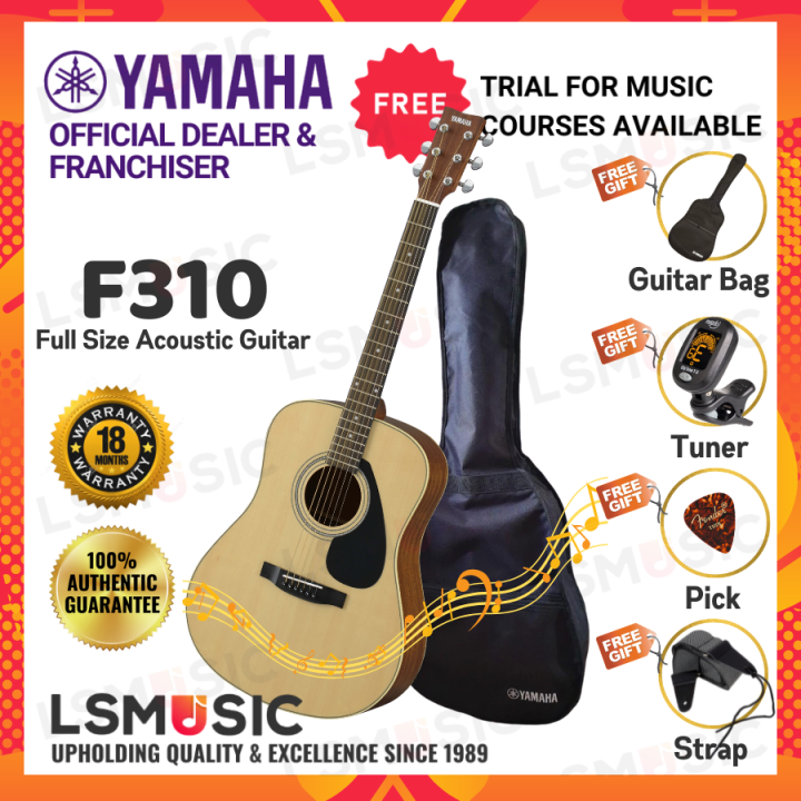 Yamaha full online size acoustic guitar