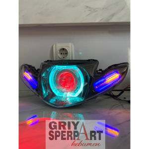 Lampu depan Vega R new custom biled billed sen Runing