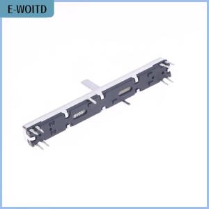 【E-WOITD】 1pcs 75mm Straight Slide Potentiometer 8Pins A103 Double Fader A10K Soundcraft EFX8 Fader A10Kx2 A20KX2 A50KX2 B10KX2 A103 A203