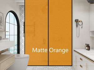 60x200cm đầy màu sắc bút viết bí mật cửa sổ miếng dán film thủy tinh kính ẩn vỏ riêng tư tự dính bóng/hình dán mờ cho cửa sổ kính nhãn dán sổ lưu niệm màu trơn Đen Xám cam Hồng Lam Lục