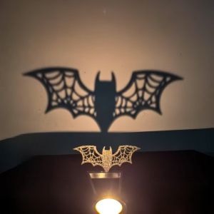Funny Shadow Stand Đồ trang trí để bàn sáng tạo hình chân nến độc đáo cho Halloween