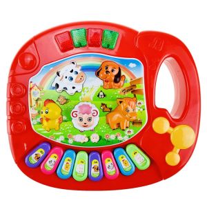 Kids Music Piano Toys Music Educational Toys for Kids Musical Instrument Toy Farm Animals Hand Drums