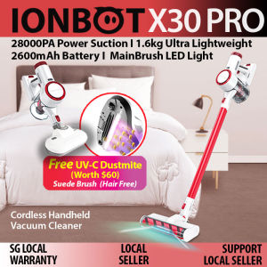 Cordless Wireless Handheld Vacuum Cleaner IONBOT X30 PRO