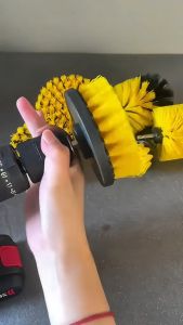 Bộ Bàn Chải Gắn Máy Khoan Cầm Tay Đa Năng 3 Món 4 Món 12 Món
