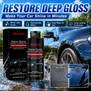 Nano Ceramic Coating Agent Car Paint Coating Highly Efficient Durable Protective Sealant Hydrophobic Gloss Enhancer Car Detailing