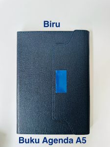Buku Agenda Cover Bahan Kulit Jurnal Garis A5 Notebook Diary Book D1-002