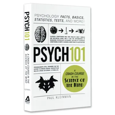 Monstermarketing Psych 101: Psychology Facts Basics Statistics Tests and More! by Paul Kleinman Limited Edition Authentic Book