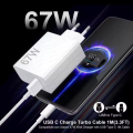 Original For Xiaomi 67W Turbo Charger Super Fast Charger Power Adapter+6A Type-C Cable For Xiaomi 15T Pro 15 Ultra 14T Pro Note 14 13 Pro A5 Redmi 15C 15 5G 13C Poco C71 C75 4G LTE C85 Poco M7 Pro X7 Pro F7 Pro For Phone Tablet Laptop Fast Charging. 