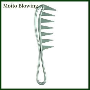 Moito Hair Salon Large Tooth Wide Comb Smoothing Comb Household Oil Head Mens Back Hollow Comb Styling Tools Barber Accessories