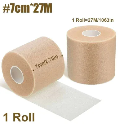 1Roll Self Adhesive Bandage Wrap - Self Adherent Medical Tape Flexible Waterproof Elastic Bandages for Wrist & Ankle Vet Wrap
