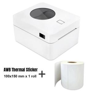 Bluetooth Thermal Printer for A6 Waybill Address Marking Barcode Label Printing