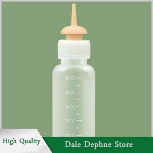 [Dale Dephne] Pet Kitten ăn chai núm vú trung chuyển có thể bóp sữa lỏng chai điều dưỡng cho trẻ sơ sinh chó con thỏ hamster mèo