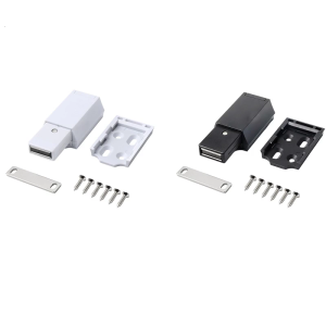 Sturdy ABS Portable Magnetic Push to Open Cabinet Hardwares Accessory for Hide Door and Drawers in Elegant Color