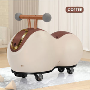 Swivel Car Baby Car Wriggle Ride On Car Toy Kids Twist Car with Music Peanut Design