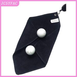 JCSYFAC Golf Towel Wet And Dry Golf Cleaning Cloth Perfect For Golfers Cleaning Cloths With Retractable Hook Easy To Carry