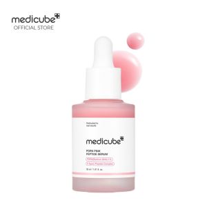 Medicube PDRN Pink Peptide Serum 30ml 1% PDRN Sodium‑DNA 5‑Types Peptide Complex Improve Dark Spots Perfect Uneven Skin Tone Hydrating Repair Brightening Facial Serum Fade Post‑Acne Marks Calm Fatigued Skin
