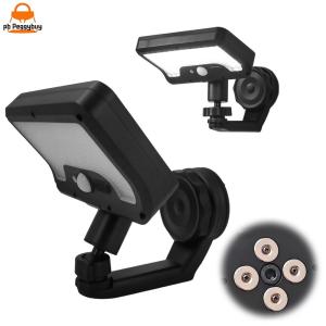 Magnetic Motion Wall Mounted Solar Outdoor Light IP65 Waterproof Solar Garden Light for Outside Backyard/Step/Patio/Deck