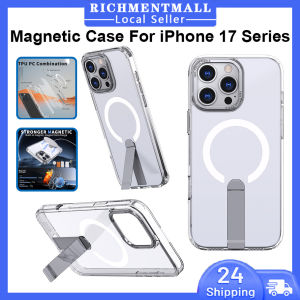 【🔥SG STOCK🔥】RICHMENTMALL Magnetic Wireless Charging Metal Bumper Phone Case For iPhone 17 Pro Max iPhone 17 E iPhone 17 Air Hard PC Back Cover