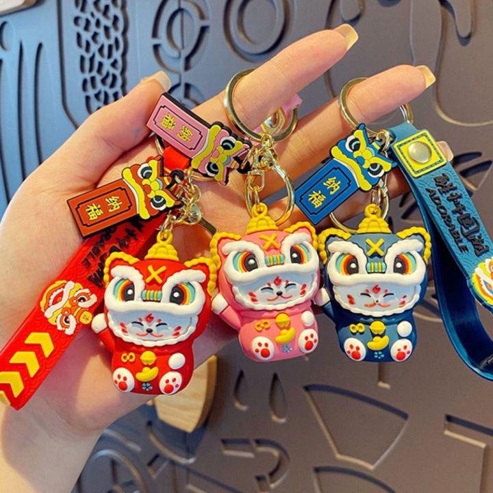 DCFVD Mobile Decoration Key Buckle For Male Backpack Pendant Lucky Cat ...